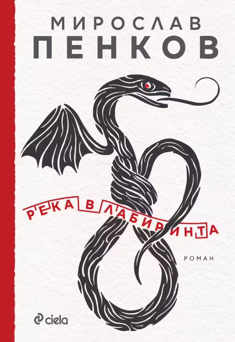 Корицата на Река в лабиринта